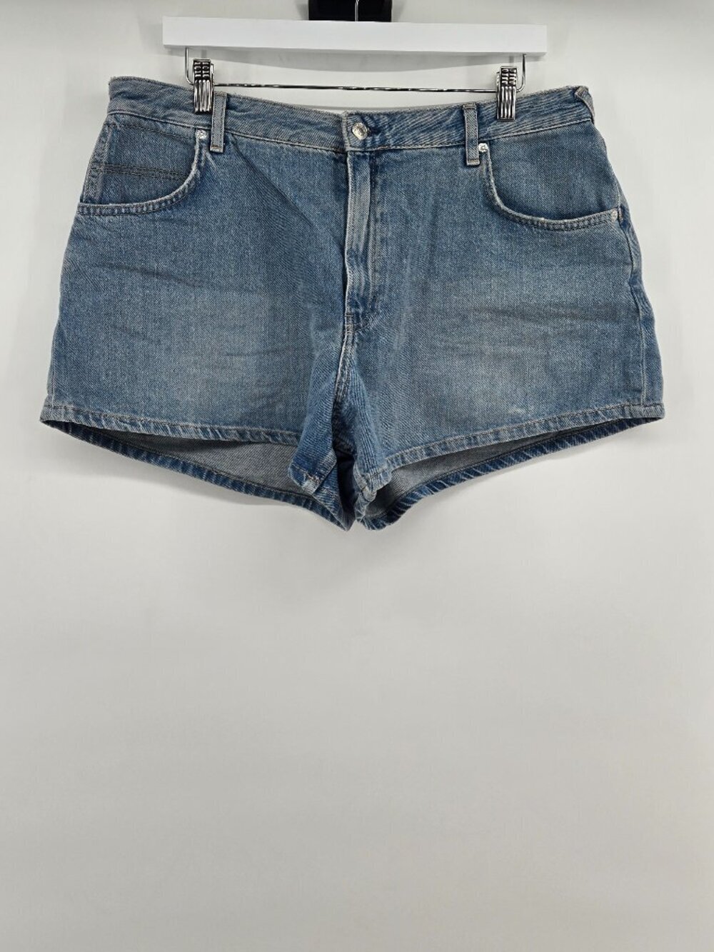 We The Free Crvy Denim Shorts 3.5" - 32 Washed Blue